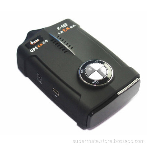 Vehicle radar detector with GPS in one